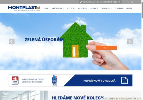 MONTPLAST Uherský Brod s.r.o. nabízí práci na pozici dělník v obci Uherský Brod