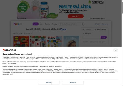 Webové stránky Kupi.cz retail, s.r.o., Uherské Hradiště