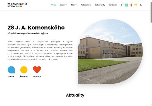 Zobrazit webové stránky Základní škola J. A. Komenského