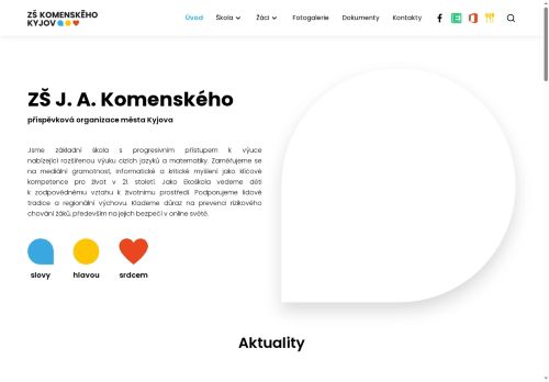 Zobrazit webové stránky Základní škola J. A. Komenského