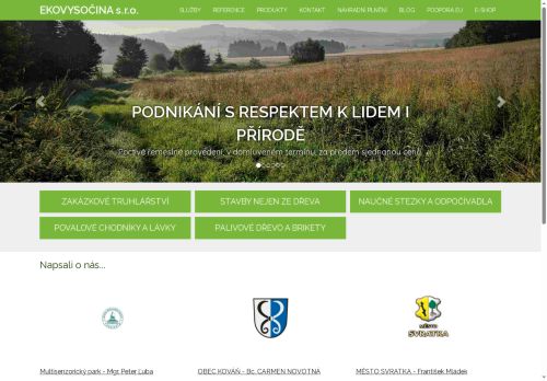 EKOVYSOČINA s.r.o. nabízí práci na pozici Pomocní dělníci ve výrobě (m/ž) v obci Baliny
