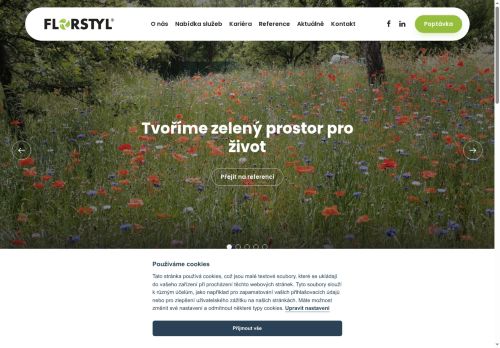Webové stránky FLORSTYL s.r.o., Nedakonice