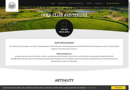 Zobrazit webové stránky Golf Club Austerlitz