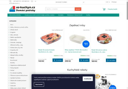 Zobrazit webové stránky Domácí potřeby - Ing Tomáš Valníček,