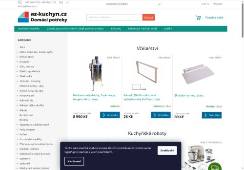 Zobrazit webové stránky Domácí potřeby - Ing Tomáš Valníček,