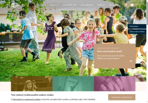 Zobrazit webové stránky Základní umělecká škola Františka France Slavkov u Brna