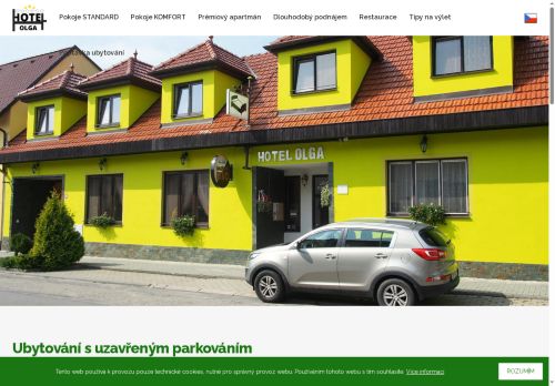Zobrazit webové stránky Hotel Olga