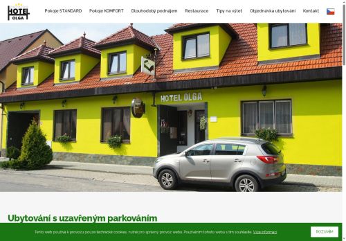 Zobrazit webové stránky Hotel Olga
