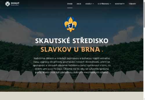 Zobrazit webové stránky Junák Slavkov u Brna