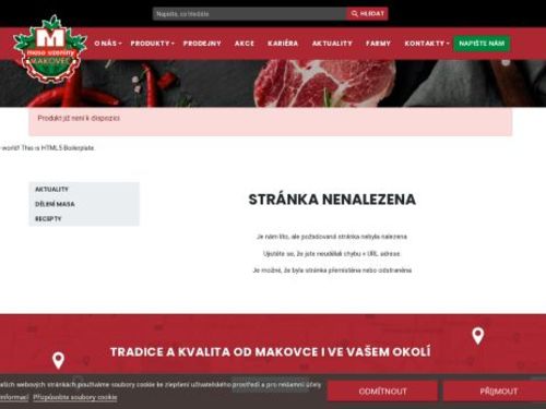 Makovec, a.s. - prodejna Slavkov u Brna