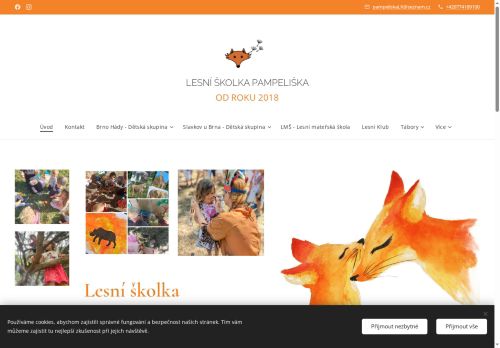 Zobrazit webové stránky Lesní klub Pampeliška