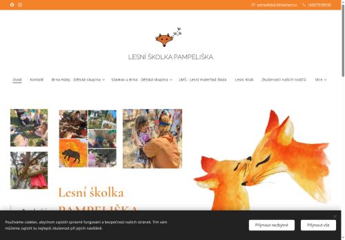 Zobrazit webové stránky Lesní klub Pampeliška