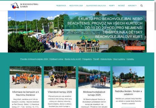 Zobrazit webové stránky SK Beachvolleyball Slavkov