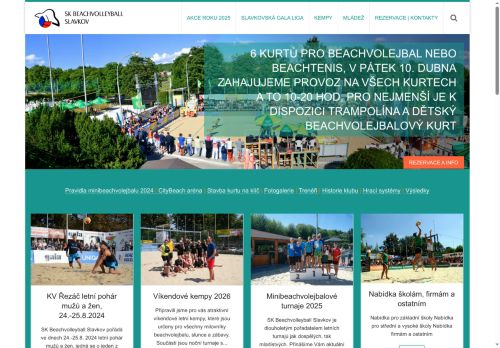 Zobrazit webové stránky SK Beachvolleyball Slavkov