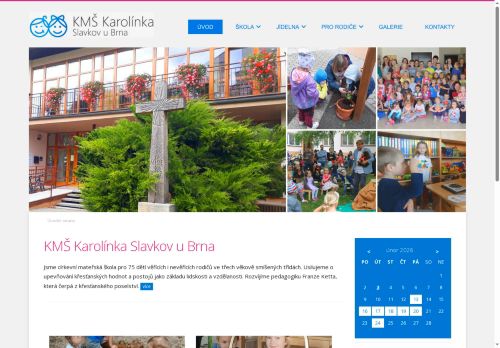Zobrazit webové stránky Křesťanská mateřská škola Karolínka