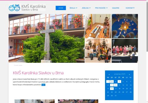 Zobrazit webové stránky Křesťanská mateřská škola Karolínka