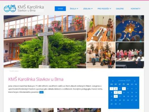 Křesťanská mateřská škola Karolínka