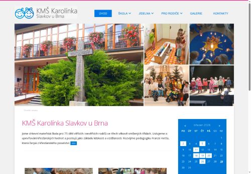 Zobrazit webové stránky Křesťanská mateřská škola Karolínka