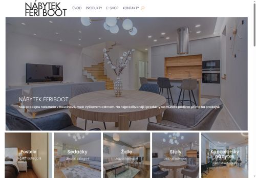 Zobrazit webové stránky Nábytek Feri Boot