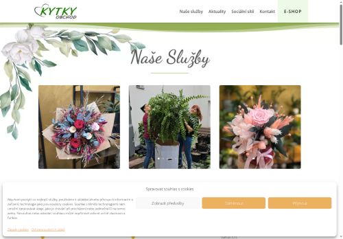 Zobrazit webové stránky KYTKY obchod