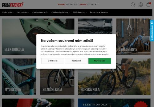 Zobrazit webové stránky CykloKyjovský