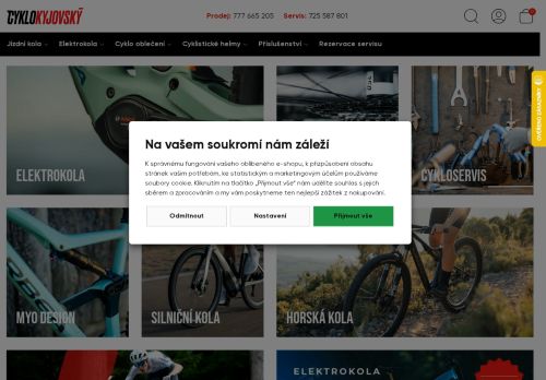 Zobrazit webové stránky CykloKyjovský