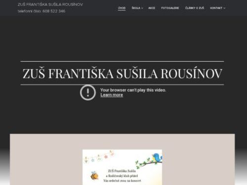 Základní umělecká škola Františka Sušila