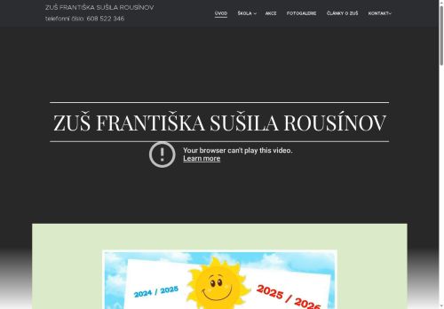 Zobrazit webové stránky Základní umělecká škola Františka Sušila