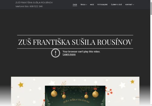Zobrazit webové stránky Základní umělecká škola Františka Sušila