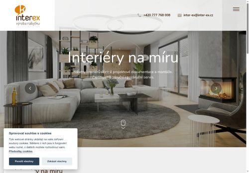 Zobrazit webové stránky INTER-EX