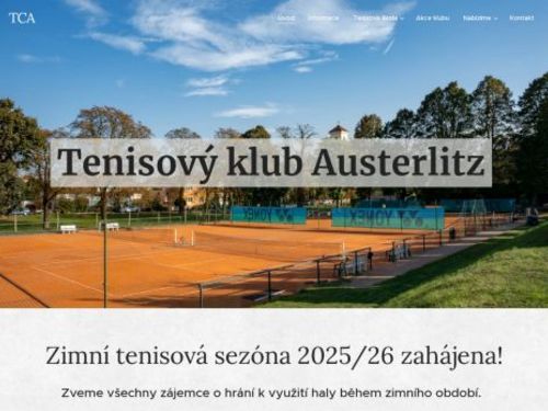 Tenisové kurty a hala Slavkov