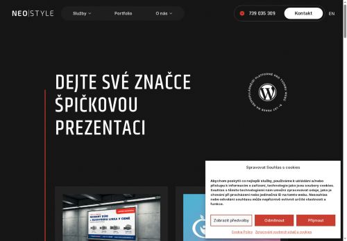 Zobrazit webové stránky Neo Style