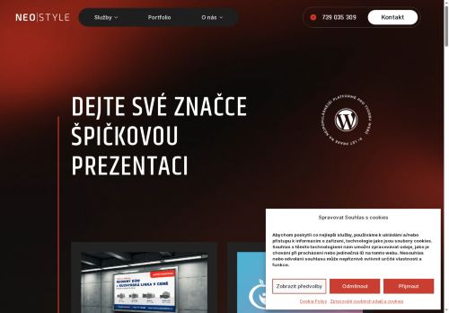 Zobrazit webové stránky Neo Style