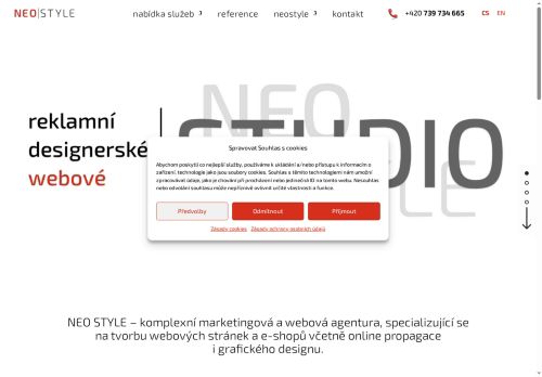 Zobrazit webové stránky Neo Style
