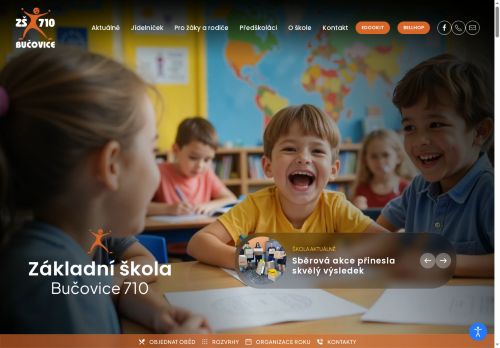 Zobrazit webové stránky Základní škola Bučovice 710