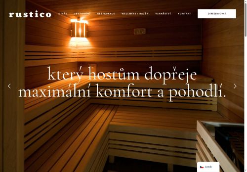 Zobrazit webové stránky Penzion Rustico
