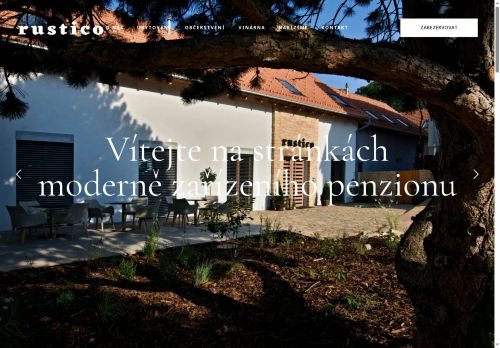 Zobrazit webové stránky Penzion Rustico