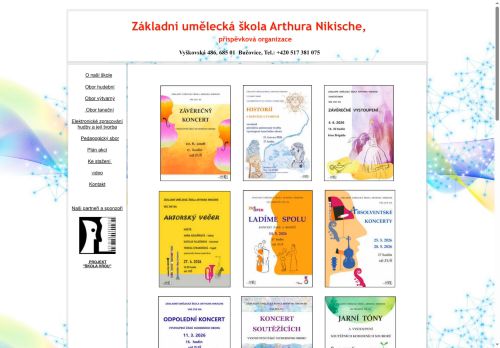 Zobrazit webové stránky Základní umělecká škola Arthura Nikische