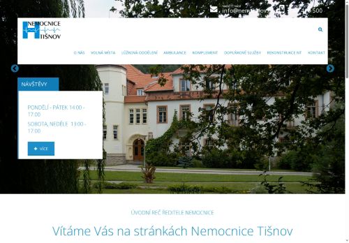 Zobrazit webové stránky Lékařská služba první pomoci Tišnov
