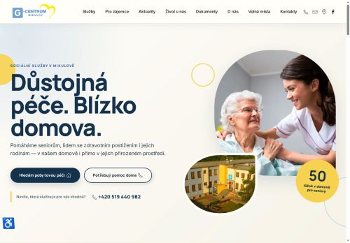 Zobrazit webové stránky G-centrum Mikulov