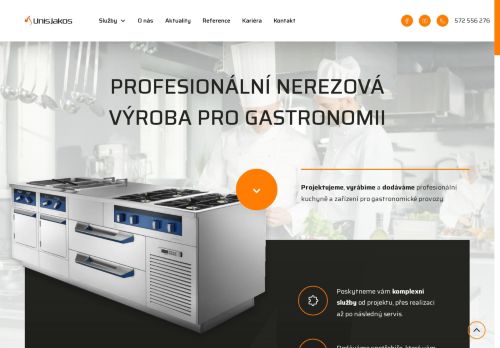 UNIS - JAKOS, s.r.o. nabízí práci na pozici pomocný pracovník do nerezové výroby v obci Uherský Ostroh