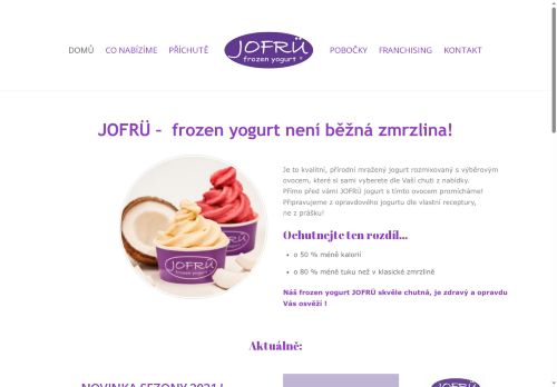 Zobrazit webové stránky Jofrü