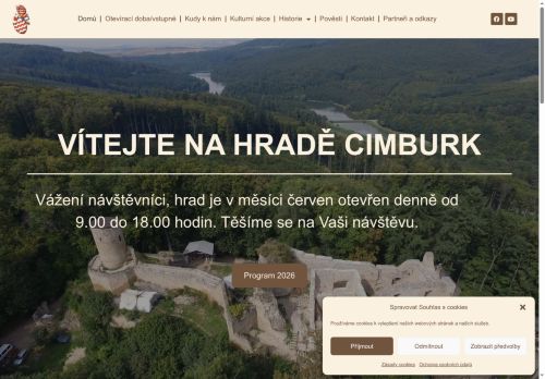 Zobrazit webové stránky Hrad Cimburk