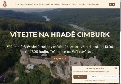 Zobrazit webové stránky Hrad Cimburk