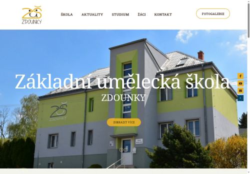 Zobrazit webové stránky Základní umělecká škola Koryčany