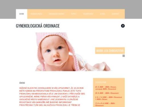 Gynekologická ambulance - MUDr. Lea Chroustová
