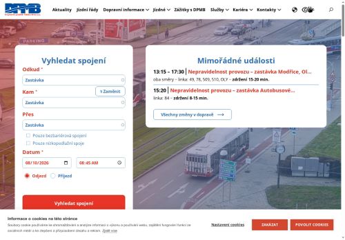 Dopravní podnik města Brna, a.s. nabízí práci na pozici Řidič/-ka tramvaje v obci Brno