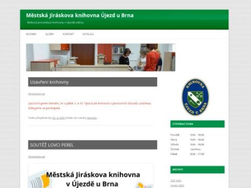 Městská Jiráskova knihovna Újezd u Brna