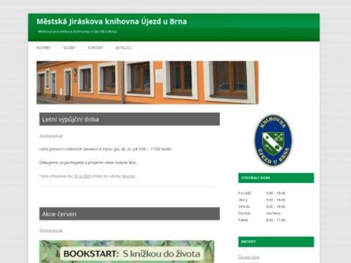Městská Jiráskova knihovna Újezd u Brna