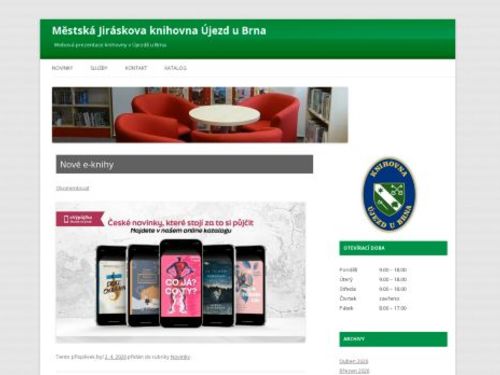 Městská Jiráskova knihovna Újezd u Brna